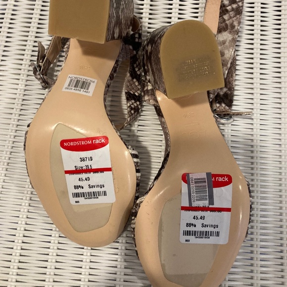 ATTILIO GIUSTI LEOMBRUNI (AGL) D'ORSAY ANKLE STRAP SANDAL - Picture 8 of 15